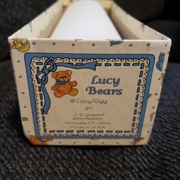 Vintage Lucy Bear Childrens Growth Chart Teddy Bear 37x9.5 Inch 1985 - Picture 2 of 13